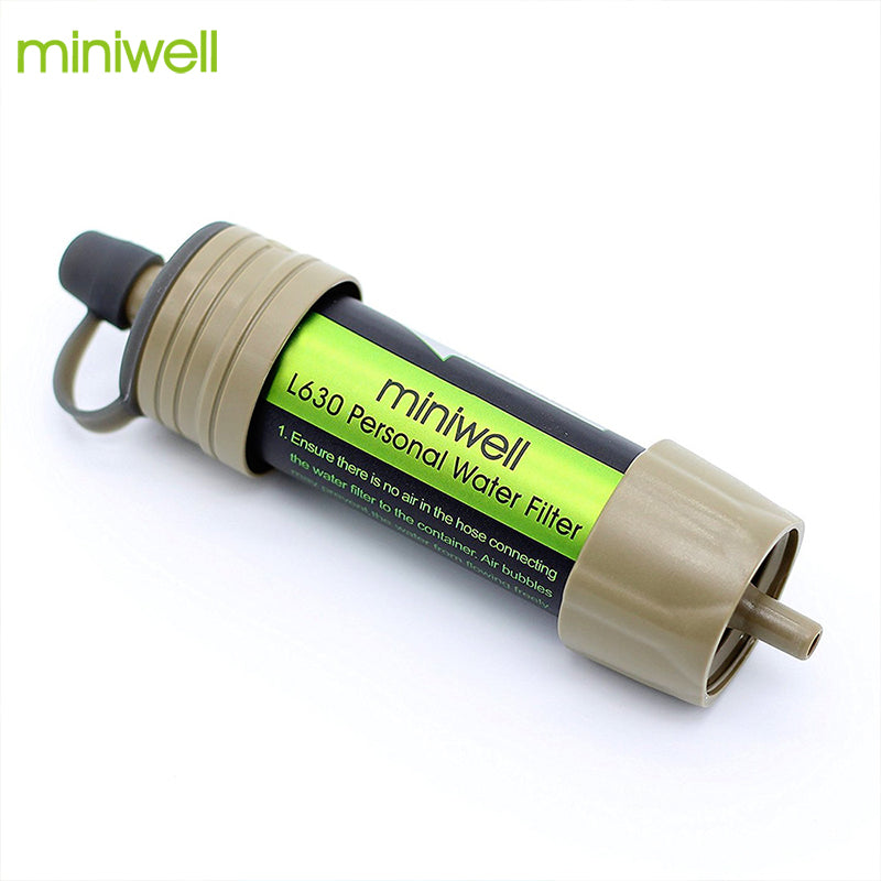 PORTABLE WATER FILTER STRAW BY MINIWELL - outdoorposto