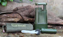 MINIWELL OUTDOOR HIKING WATER FILTER CAMPING CLEAN DRINKING KIT - outdoorposto