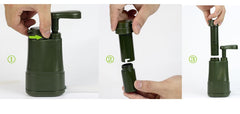 MINIWELL OUTDOOR HIKING WATER FILTER CAMPING CLEAN DRINKING KIT - outdoorposto